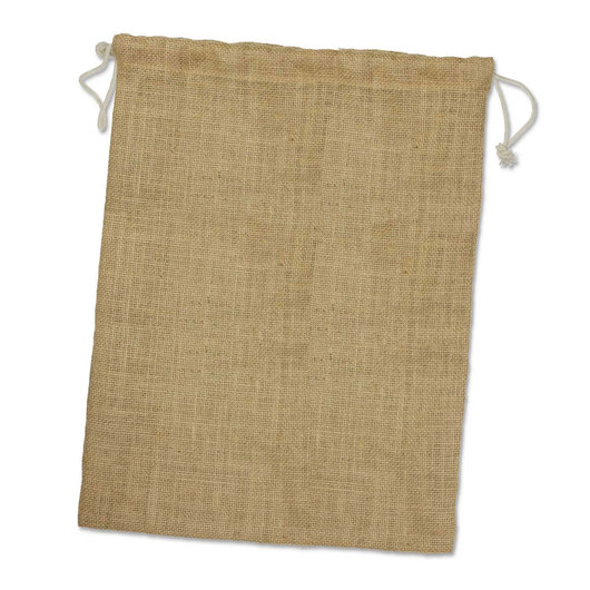Large Jute Produce Bags Flat